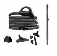 Набор аксессуаров шланг труба 9 м щетка для центрального пылесоса подходит для Луча