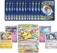 Мега набор оригинальных 100 Pokémon карт TCG 10 редких 1 легендарная