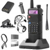 Radiotelefon Baofeng UV-5RHT 8W z baterią 3800 mAh