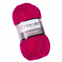 YarnArt Merino Bulky 8041 Fuksja