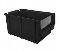 Ящик для мусора Eco 400x269x199 черный