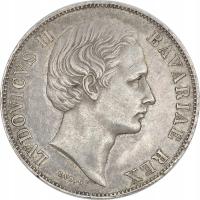 8.hy.BAVARIA, LUDWIK II, TALAR 1867