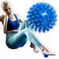 DRFIT MIĘKKA PIŁKA Z WYPUSTAKMI SENSORYCZNA DO MASAŻU I REHABILITACJI JEŻYK