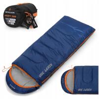 Теплый детский спальный мешок BERGSON ADEPT 300-175x65cm to-4ST