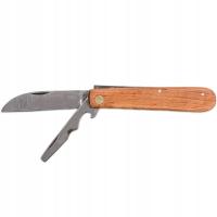 NÓŻ MONTERSKI ZE SZPIKULCEM PŁASKIM POLSKI PRODUKT