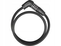 Zapięcie rowerowe ABUS Numerino 5410C/85 Linka Czarny
