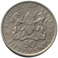 82676. Kenia - 50 centów - 1975r.