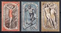 Czechosłowacja 1960 Mi 1176-1178 Czyste **