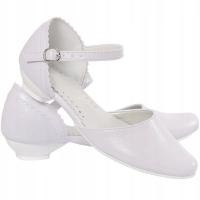 Buty komunijne dla dziewczynki obuwie do komunii dziewczęce komunia M700-33