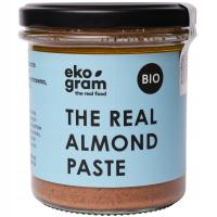 BIO PASTA Z MIGDAŁÓW MASŁO MIGDAŁOWE ZE 100% MIGDAŁÓW cer. EKO 300g Ekogram