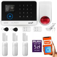 Беспроводная сигнализация GSM WiFi с приложением TUYA , комплект, HUXGO HXA003