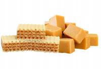 WULKAN Wafle przekładane Krówkowe 3kg Krówka