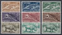 RIO MUNI - 1964 - Mi 48-56 - FAUNA, ZWIERZĘTA xx