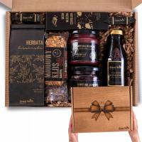 ZESTAW PREZENTOWY HERBATA KONFITURY BEZ CUKRU NATURAL ZESTAW NA DZIEŃ BABCI