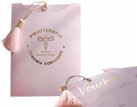 Ваучер подарочная карта A6 подарочный сертификат индивидуальный дизайн бесплатно