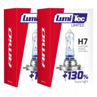 Белые лампы H7 Amio LumiTec Limited 130% 4300K