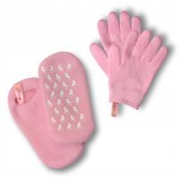 ZESTAW RĘKAWICZKI SKARPETKI nawilżające KOSMETYCZNE DAMSKIE r. uniwersalny