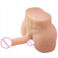 Realistyczny penis Dildo miękki silikonowy stymul