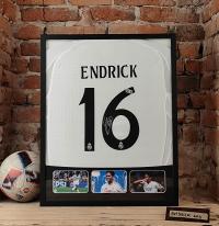 Endrick, Real Madryt - koszulka z autografem w ramie od 1zł! (zag)