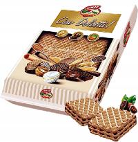 Супер хрустящие вафли с кремом со вкусом какао Lumar 500 г