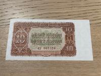 Czechosłowacja - 10 koron - 1953 - UNC/UNC-