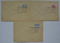 Fi 632-634 koperty z stemplem okolicznościowym