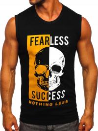 KOSZULKA TANK TOP MĘSKA CZARNA 14819 ROZMIAR_2XL