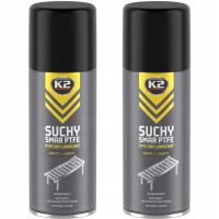 2× Suchy smar K2 spray z teflonem PTFE W120 400 ml