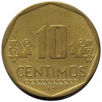 44723. Peru - 10 centymów - 2006r.