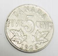 KANADA 5 cents 1926