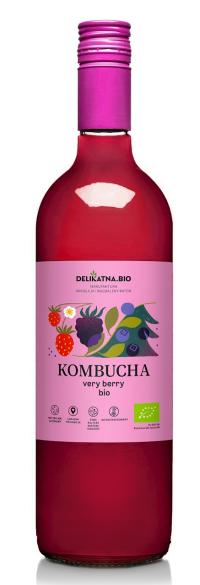 Kombucha very berry bio 750 мл нежная (закваска)