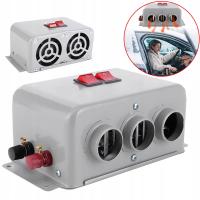 12V СТОЯНОЧНЫЙ ОБОГРЕВАТЕЛЬ ОБОГРЕВАТЕЛЬ ДЛЯ АВТОМОБИЛЯ 500 - 800W 3 РОЗЕТКИ