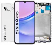 Wyświetlacz do Samsung Galaxy A15 4G / 5G LCD Oryginał HD ekran ramka