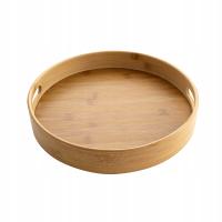 TACA TACKA BAMBUSOWA BAMBOU OKRĄGŁA 30x5cm FLORINA