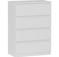 БОЛЬШОЙ КОМОД 4 ЯЩИКА ТУМБА Белая Выпуска. RU R-4