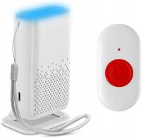 DZWONEK ALARM BEZPRZEWODOWY PRZYCISK ALARMOWY SENIOR OSÓB STARSZYCH CHORYCH