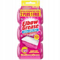 3pk gąbeczek do szczotki do naczyń Grease Dish Brush Refill Elbow
