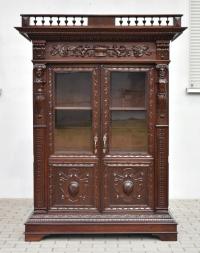 WITRYNA NA PORCELANĘ BIBLIOTEKA NA KSIĄŻKI SZAFKA