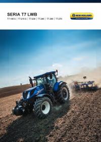 New Holland T7 LWB prospekt m. 2019 ciągnik