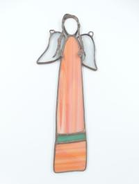 Anioł witrażowy IV