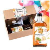 ZESTAW NA URODZINY PREZENT DLA FACETA KOBIETY NALEWKI APEROLOVE APEROL 0,5L