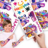 TATUAŻE ZMYWALNE DLA DZIECI K-POP DEMON HUNTERS HUNTRIX BAJKA