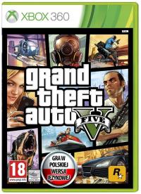 Grand Theft Auto 5 GTA V XBOX 360 по-Польски PL