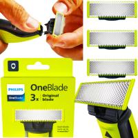 3 X Ostre Wymienne Końcówki Philips Oneblade