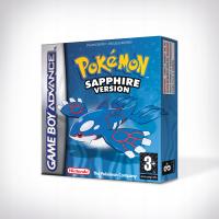 Pokemon Sapphire EUR Replika pudełka Gameboy