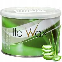 ItalWax wosk do depilacji paskowej w puszce 400ml ALOESOWY włoski