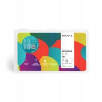 NeoNail Invisible Flexi Tips 01 Clear Oval – elastyczne tipsy 300 szt.