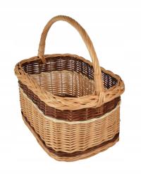 Плетеная корзина для ПИКНИКА ГРИБЫ БОЛЬШОЙ