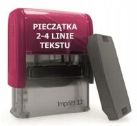 Pieczątka Trodat Imprint 8911 38X14mm 2-4 linie tekstu FIOLETOWA OBUDOWA