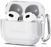 Etui case RabbitMob do Apple AirPods 3 Obudowa na Słuchawki | Bezbarwne